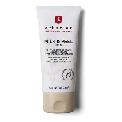 75ML ERBORIAN MILK & PEEL BALM Nettoyant huile-en-baume au lait de sésame  1 of 4 