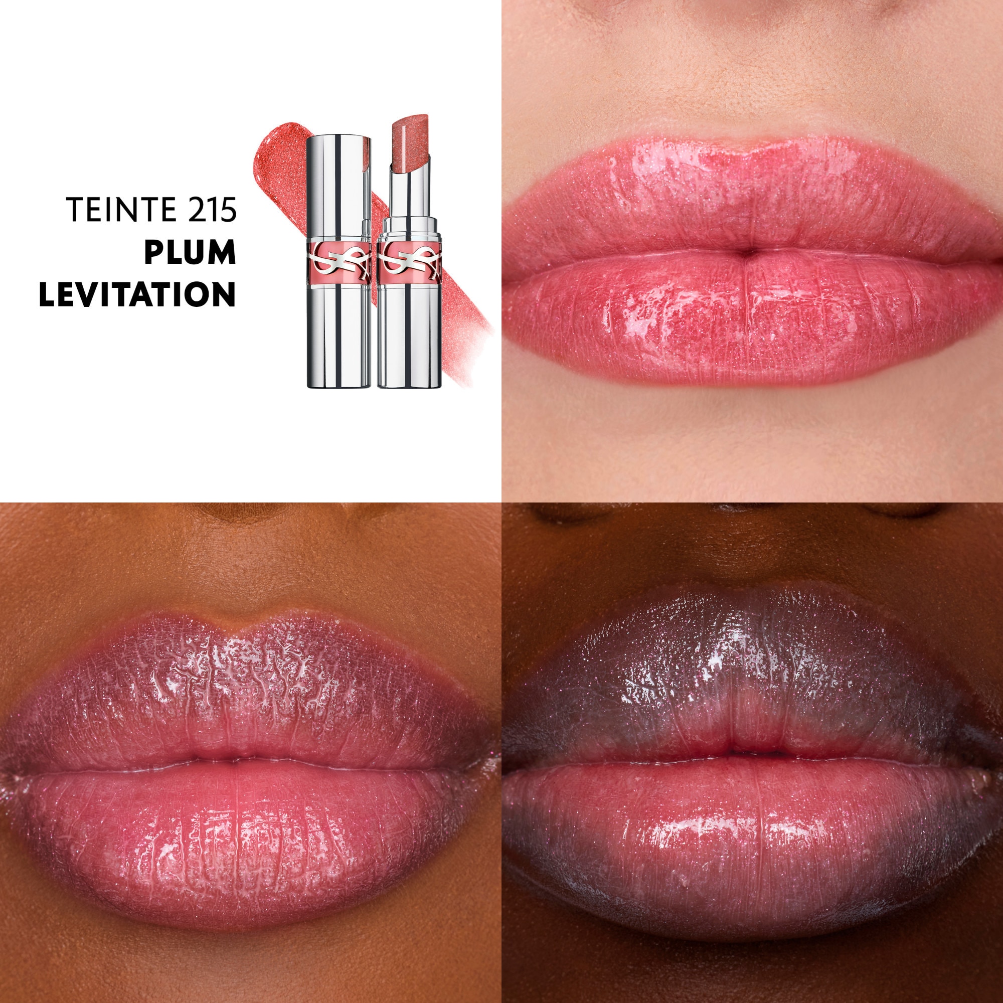 Rouge à lèvres brillant et soin