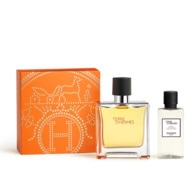  Hermès TERRE D'HERMES Coffret - pur parfum + lotion après rasage  1 of 2 