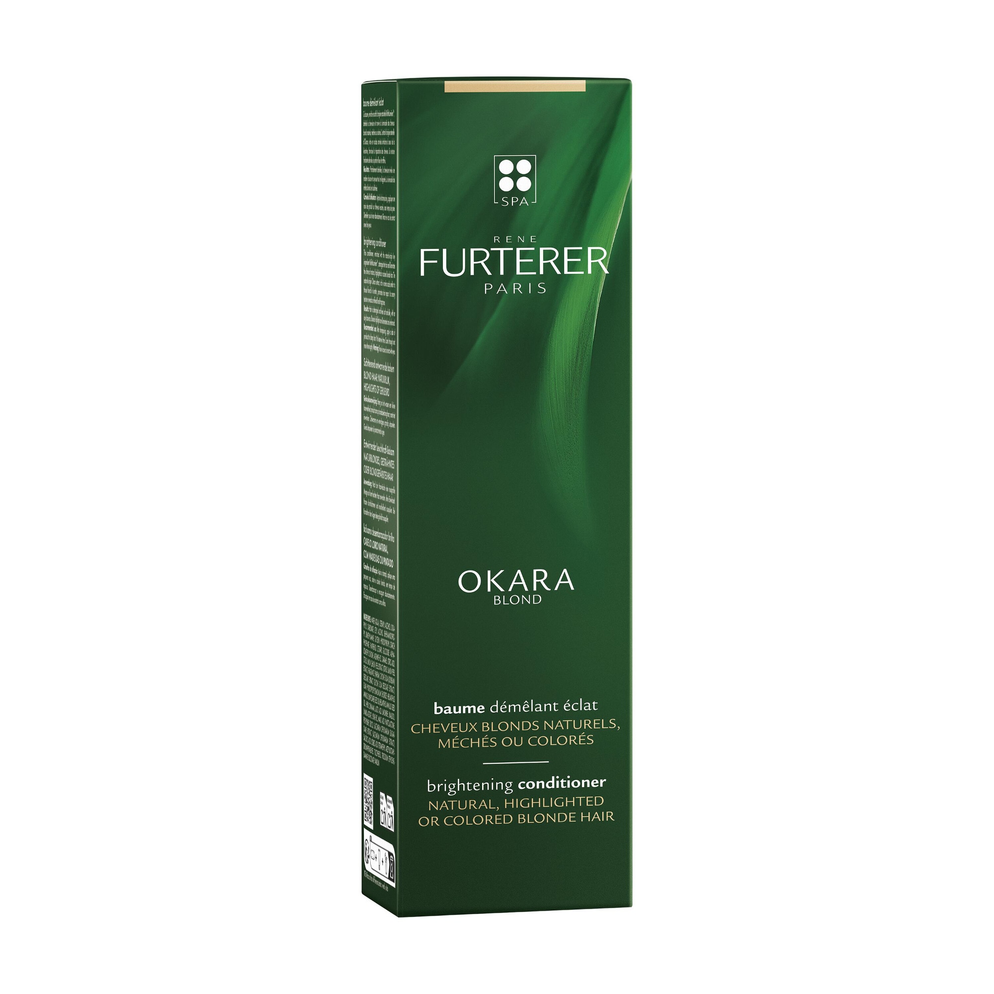 150ML RENE FURTERER OKARA BLOND Baume démêlant éclat pour cheveux blonds naturels méchés ou colorés  1 of 3 