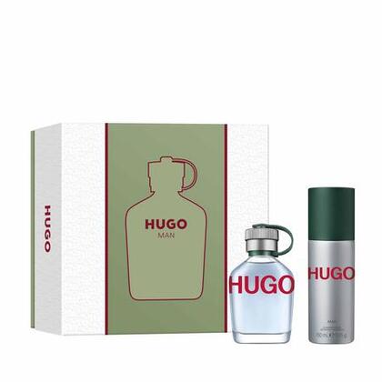  HUGO BOSS HUGO MAN Coffret eau de toilette + déodorant vaporisateur  1 of 2 