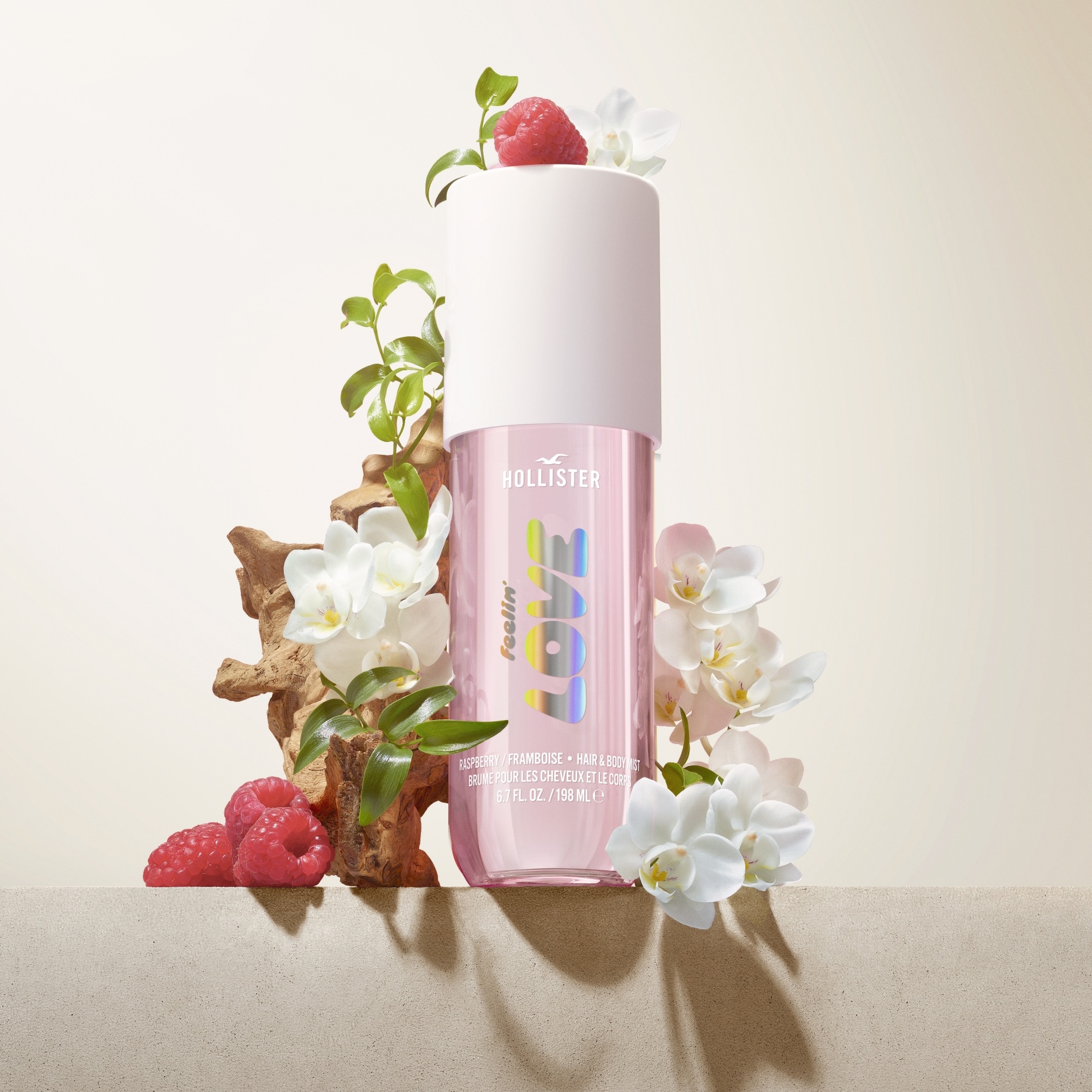 198ml HOLLISTER FEELIN' LOVE Brume parfumée 1 of 3
