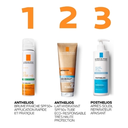 75ML LA ROCHE POSAY ANTHELIOS Brume fraîche solaire invisible anti-brillance visage - SPF50+  1 of 4 