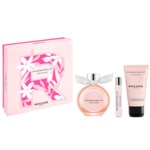 Coffret eau de parfum + lait pour le corps + vaporisateur voyage