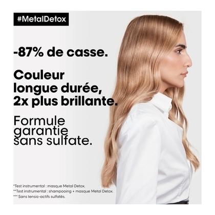 Shampooing professionnel crème lavante anti-métal