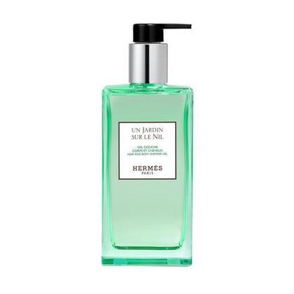 200ML Hermès UN JARDIN SUR LE NIL Gel douche corps et cheveux  1 of 3 