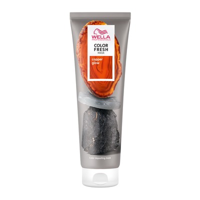 Wella Professionals - Color Fresh - Masque Fresh Mask Copper Glow Colorant Pour Raviver Ou Transformer Votre Couleur À Domicile - 150ml