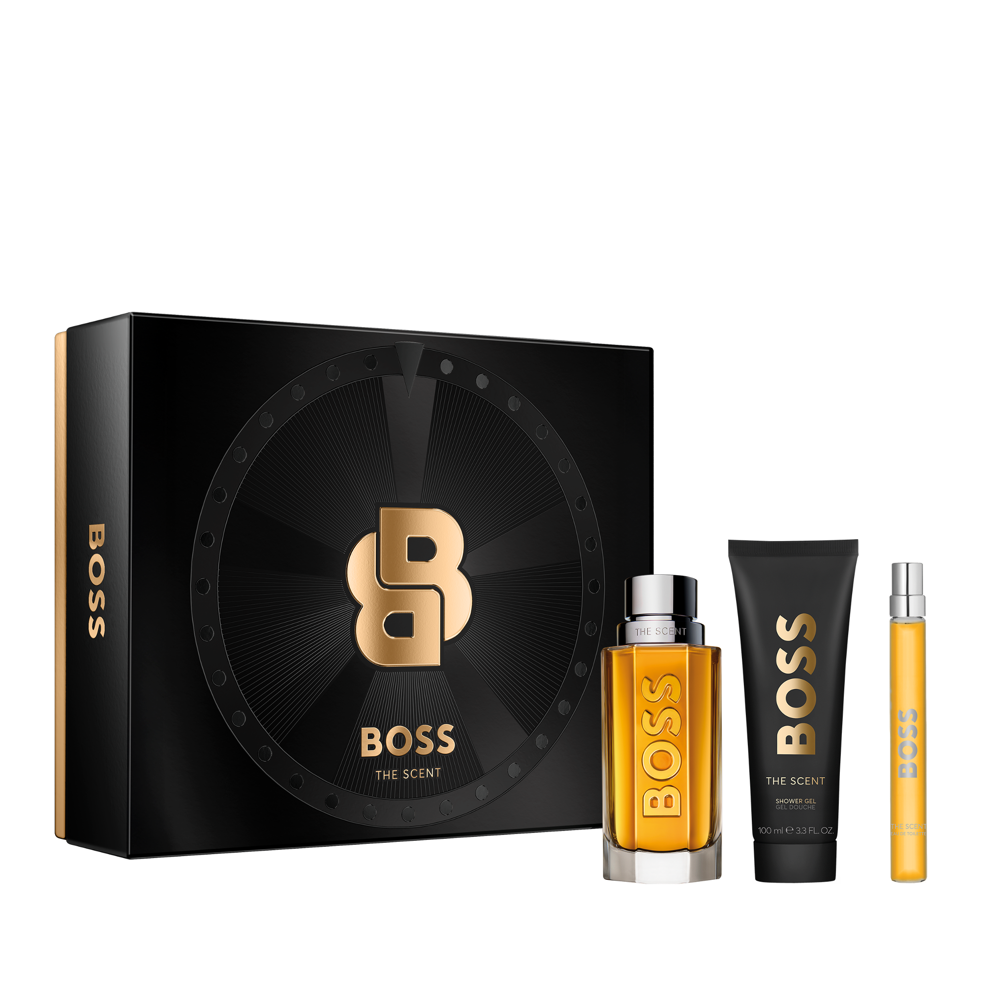 Hugo Boss - Boss The Scent - Coffret - Eau De Toilette + Format Voyage + Gel Douche