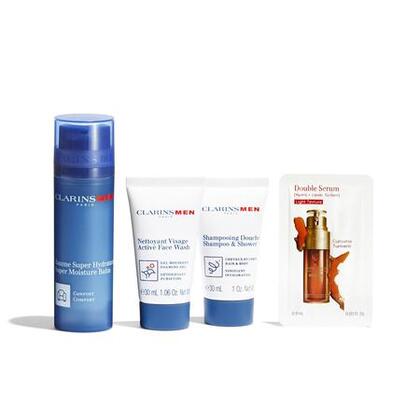  Clarins CLARINS MEN Coffret baume super hydratant  1 of 4 