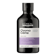 300ML L'ORÉAL PROFESSIONNEL SERIE EXPERT CHROMA CRÈME Shampoing neutralisant de reflets jaunes  1 of 2 