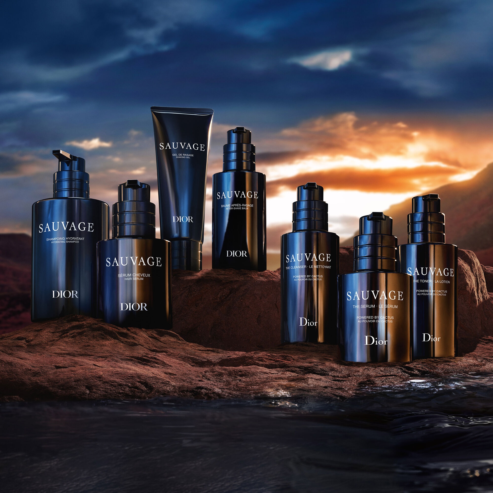 100ML DIOR SAUVAGE Baume après-rasage parfumé  1 of 4 