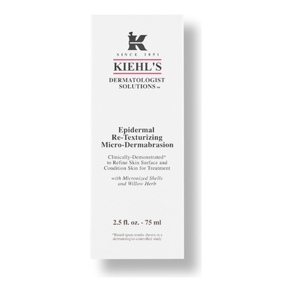 75ML KIEHLS EPIDERMAL RE-TEXTURIZING MICRO-DERMABRASION Gommage exfoliant peau lisse & lumineuse aux coquillages micronisés  1 of 4 