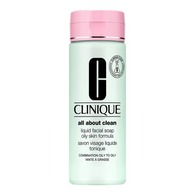 200ML Clinique BASIC 3 TEMPS Étape 1  <br/> Savon Visage Liquide <br/> Peaux mixtes à grasses  1 of 2 
