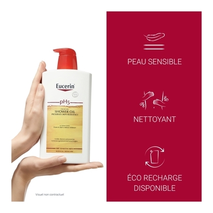 1L EUCERIN PH5 Huile de douche  1 of 4 