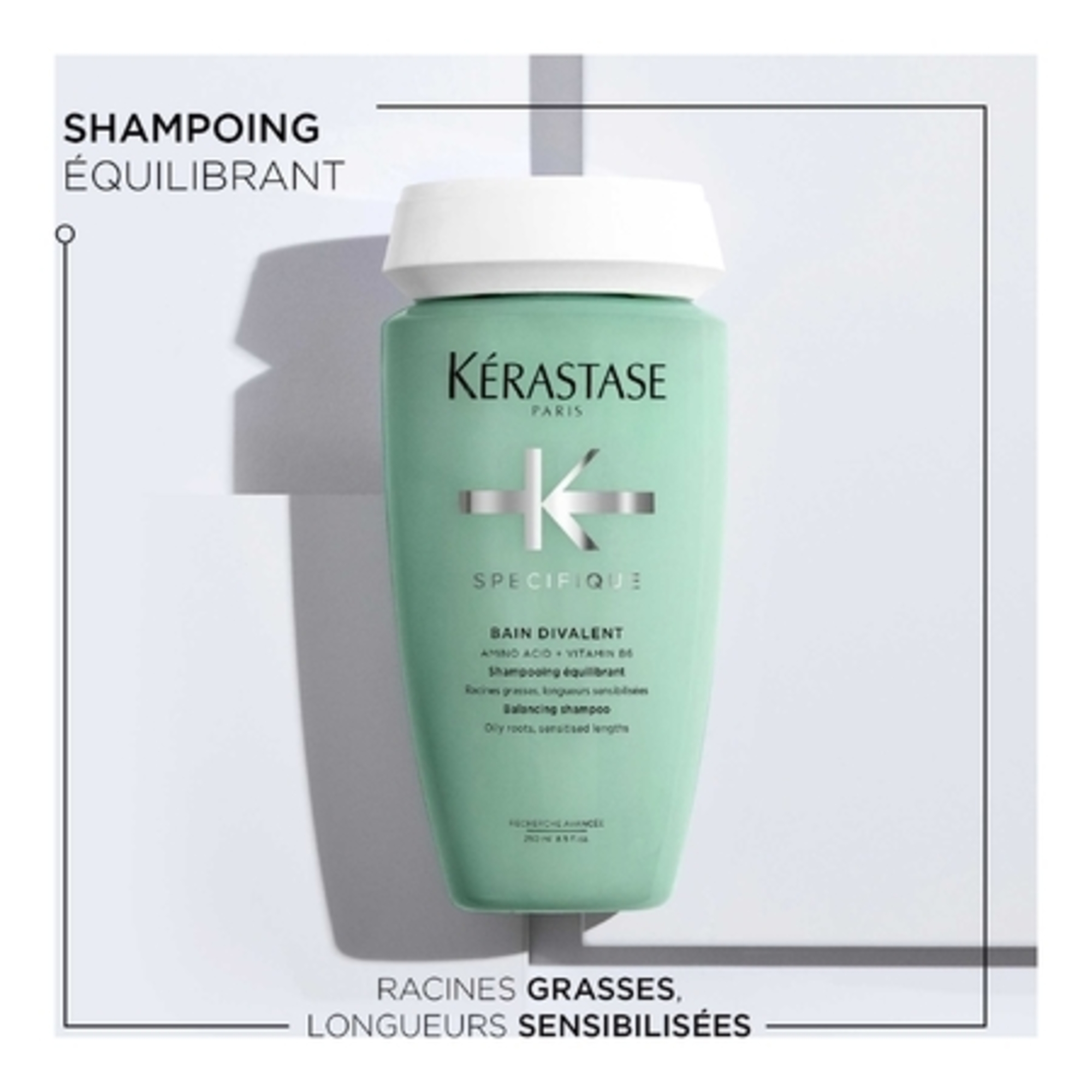 Shampooing bain divalent