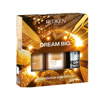  REDKEN ALL SOFT Coffret - cheveux secs  1 of 4 