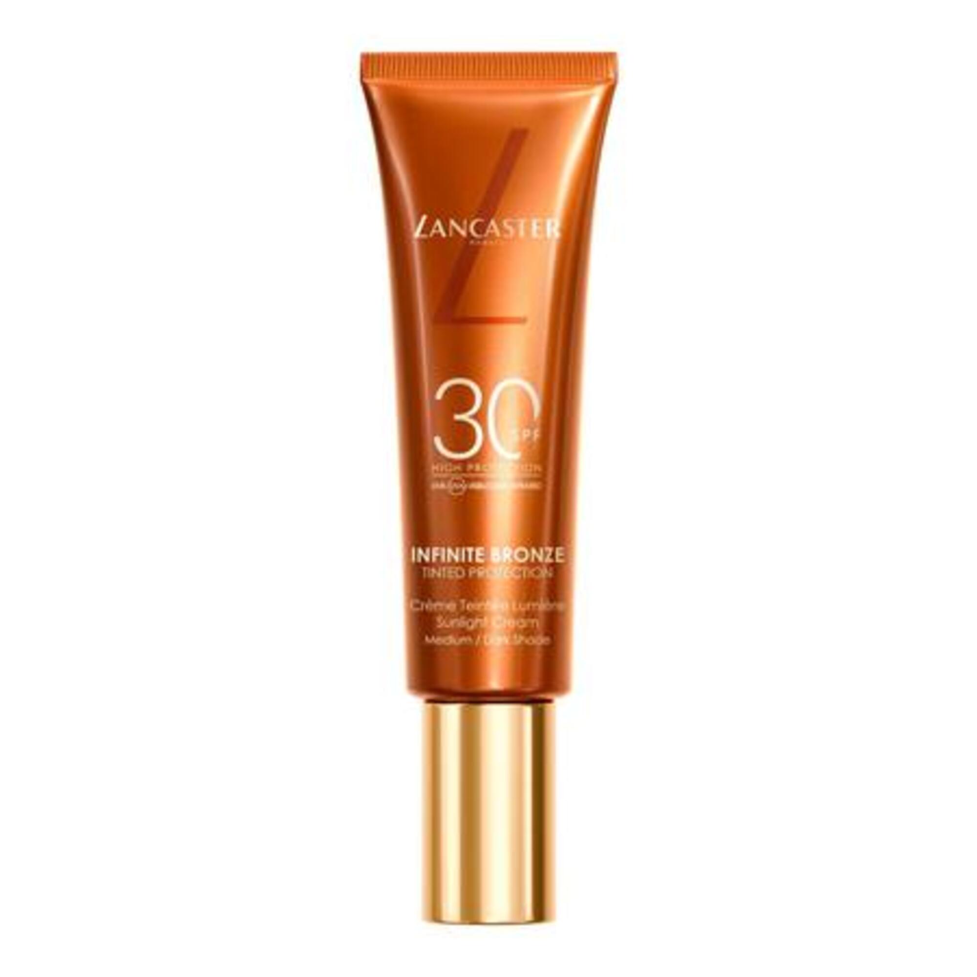 50ml Lancaster INFINITE BRONZE Crème visage protection solaire teintée  Crème visage protection solaire teintée