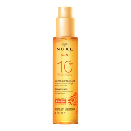 150mL Nuxe NUXE SUN Huile bronzante faible protection spf10  1 of 4 