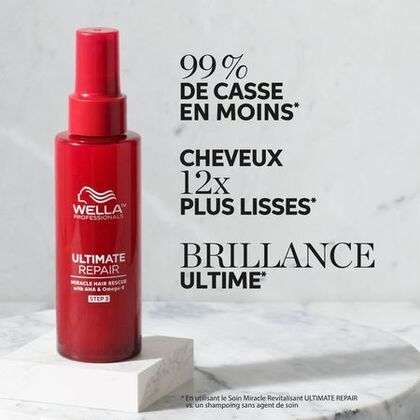 30ML WELLA PROFESSIONALS ULTIMATE REPAIR Soin miracle revitalisant - traitement réparateur sans rinçage cheveux abîmés  1 of 4 