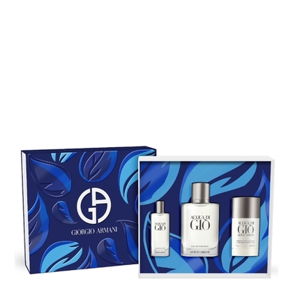  Armani ACQUA DI GIÒ Coffret eau de toilette + déodorant + vaporisateur de voyage  1 of 4 