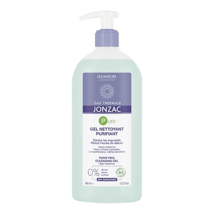 400ML EAU THERMALE JONZAC PURE Gel nettoyant purifiant  1 of 2 