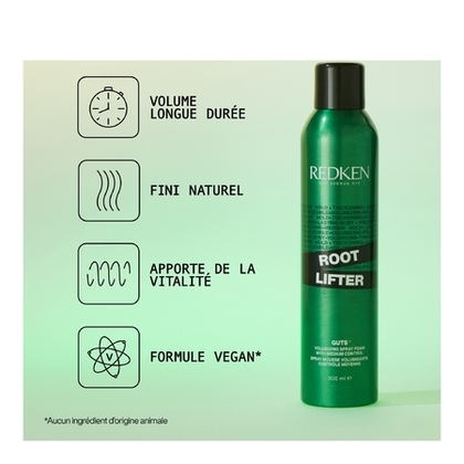 Spray moussant volume