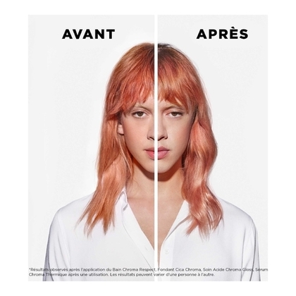 Soin haute brillance resurfaçant cheveux colorés