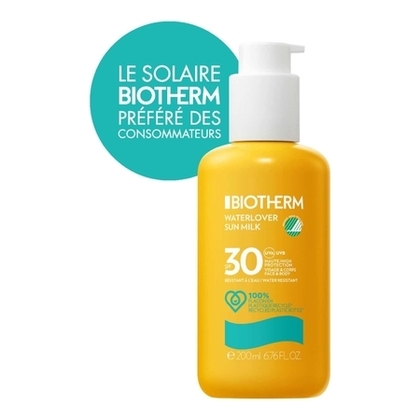 200ML BIOTHERM Waterlover Lait Solaire SPF30  1 of 4 