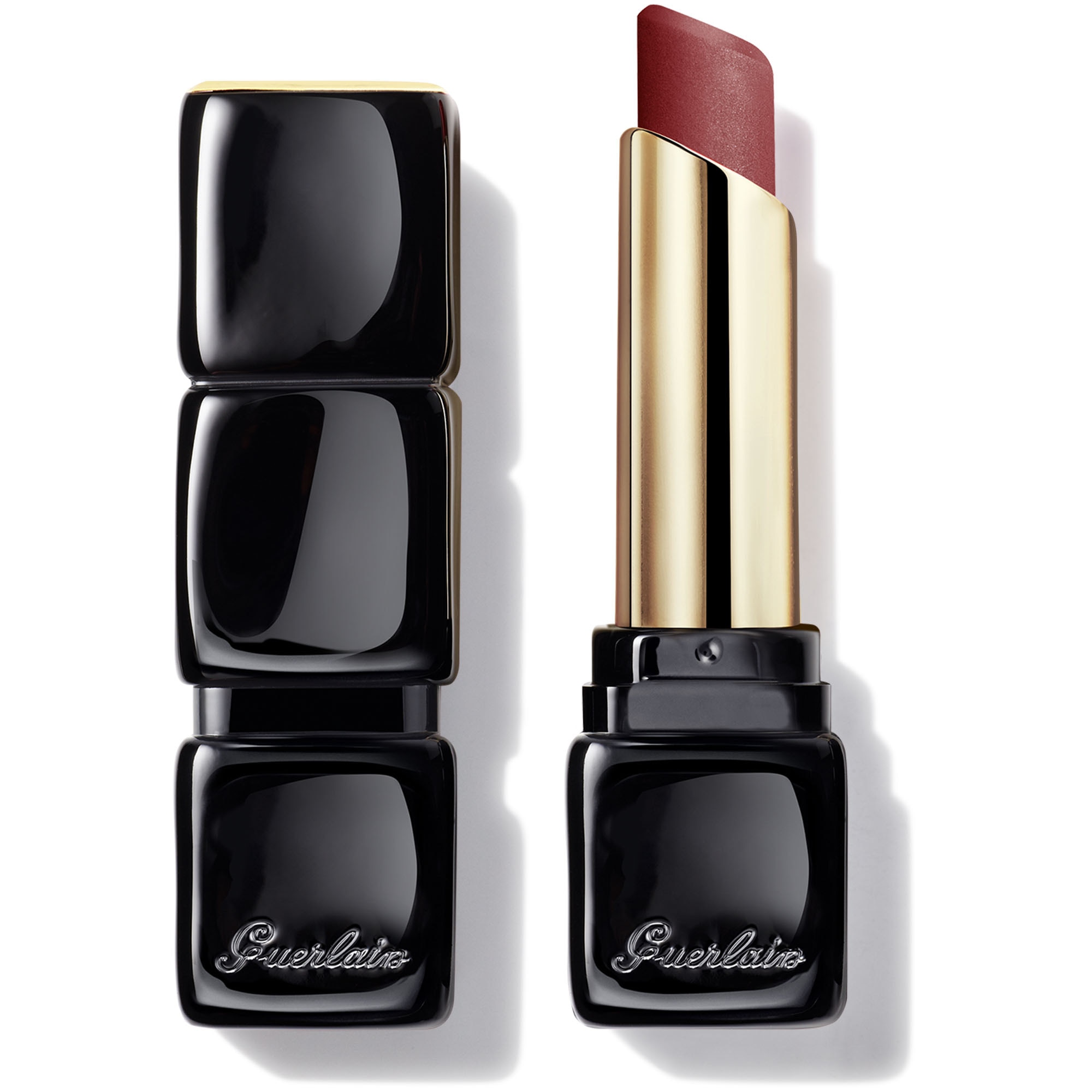 Guerlain KISSKISS TENDER MATTE Rouge à lèvres mat lumineux fin et fondant confort 16h 1 of 4