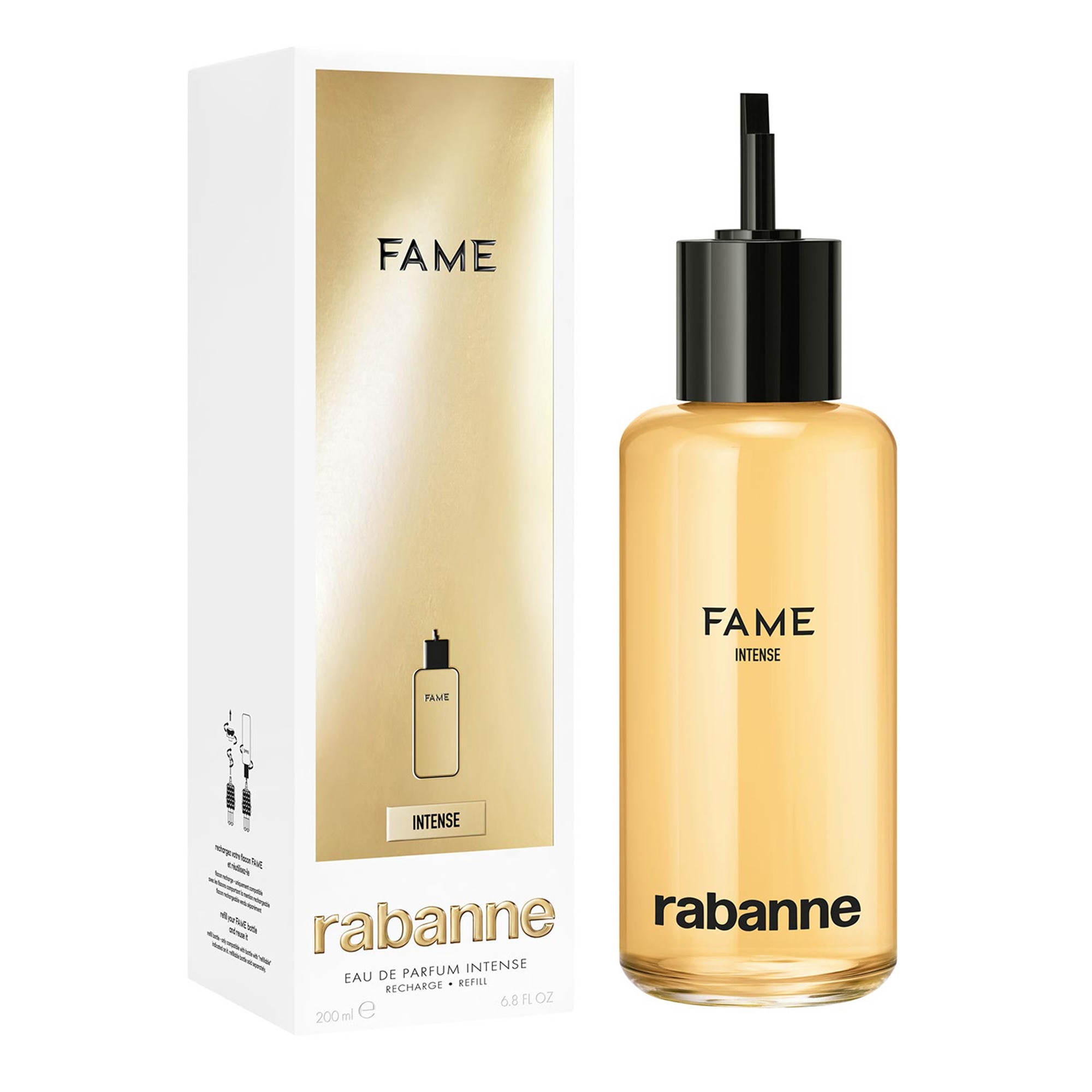 200ML Rabanne FAME Eau de parfum intense - recharge  1 of 4 
