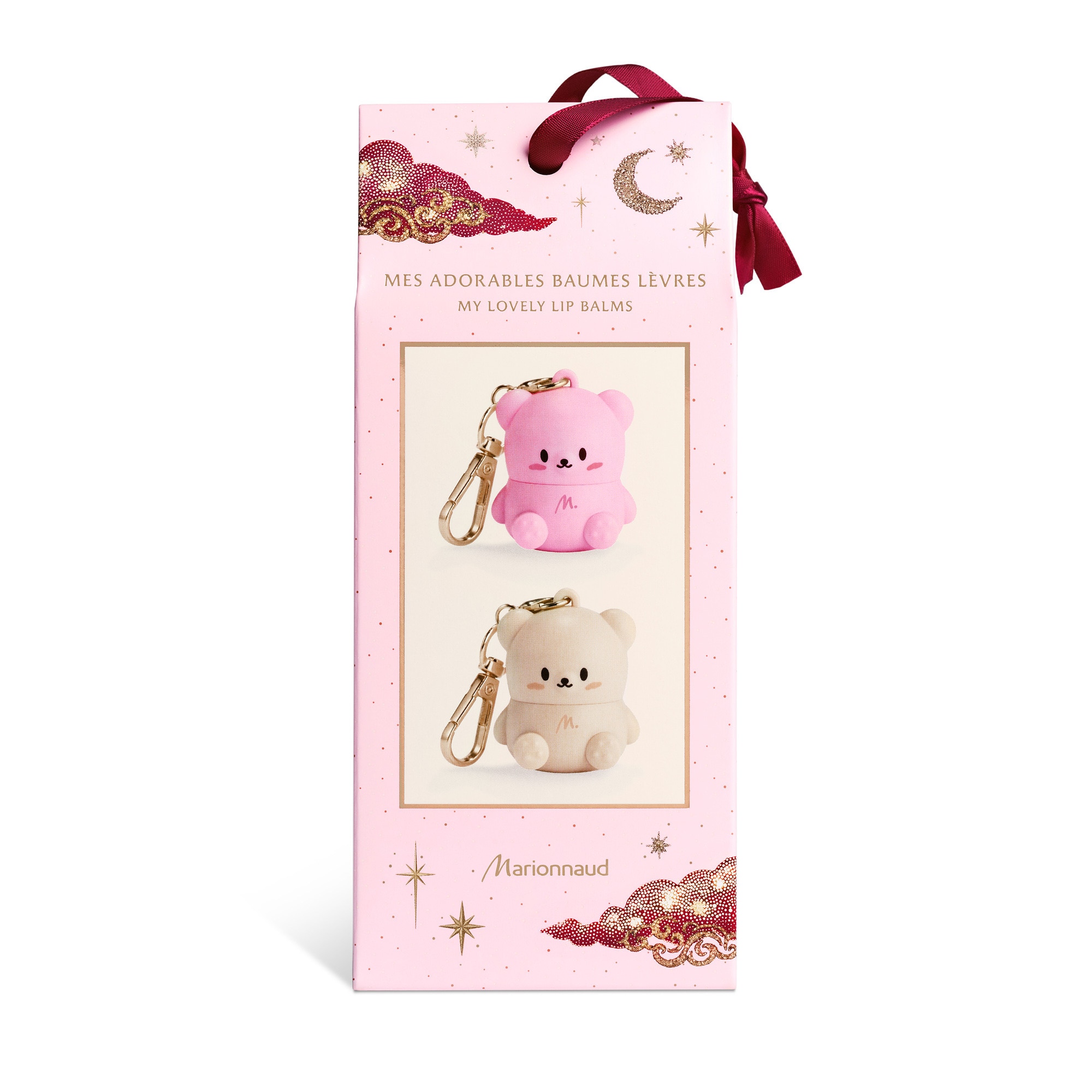 MARIONNAUD LES MERVEILLES DE NOËL Mes adorables baumes lèvres 1 of 4 Mes adorables baumes lèvres