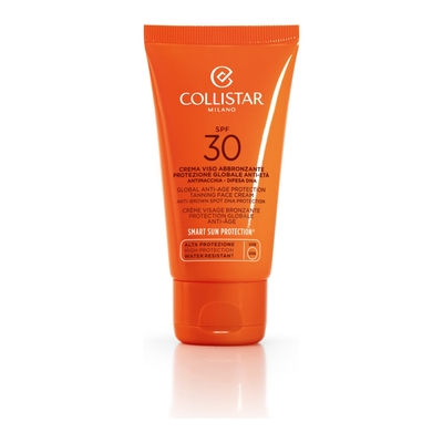 Collistar - Solaires - Crème Visage Bronzante Protection Globale Anti-âge Spf30 Anti-taches - 50ml