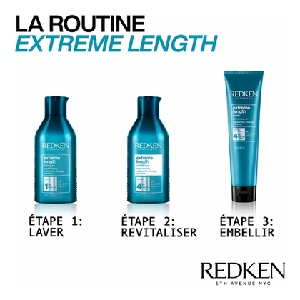 Shampoing Extreme Length fortifiant pour cheveux longs