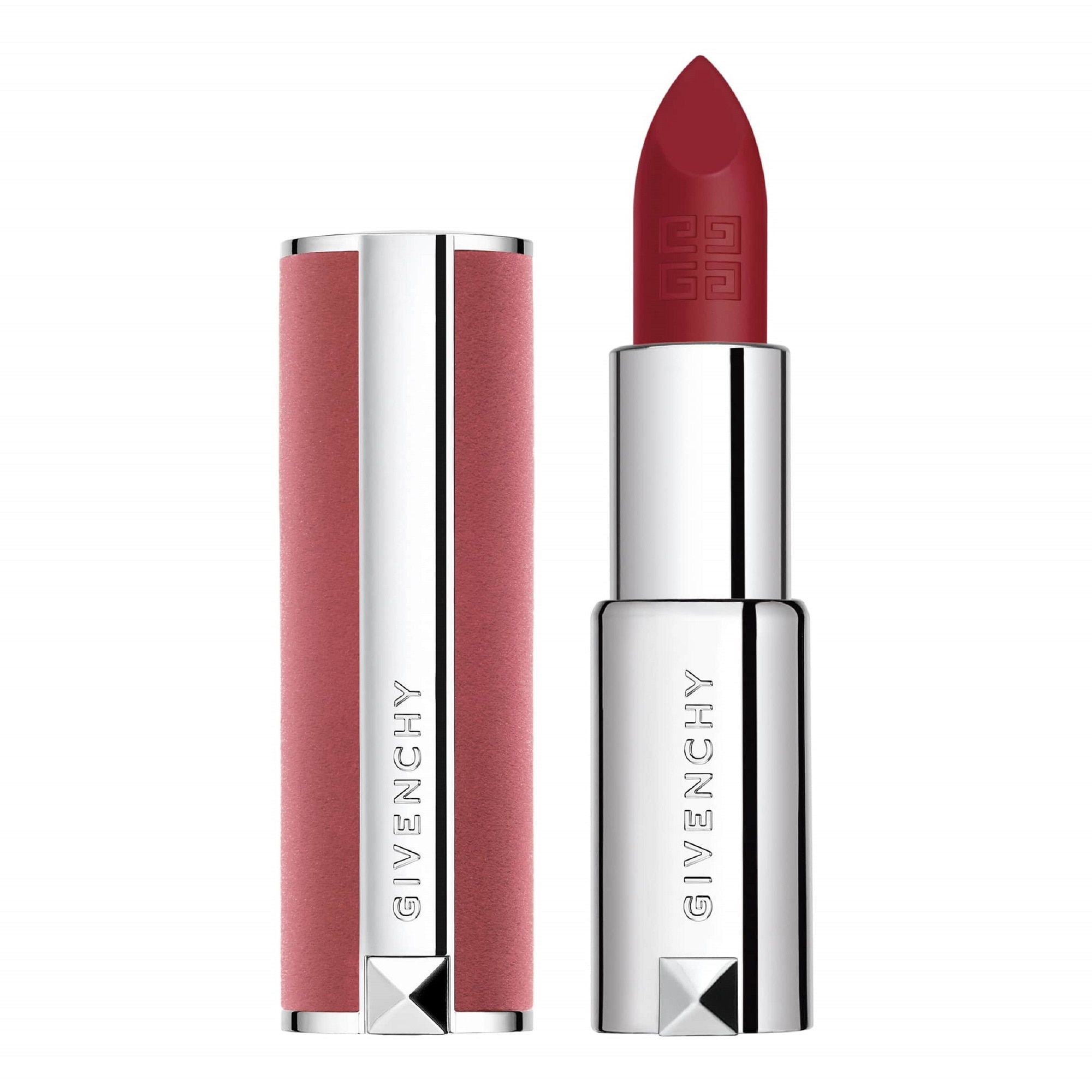 Givenchy - Le Rouge Sheer Velvet - Rouge À Lèvres Mat Effet Floutant - Rechargeable - N37 - Rouge Grainé
