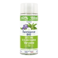 150ML Natessance DÉODORANTS BIO Recharge déodorant verveine  1 of 2 