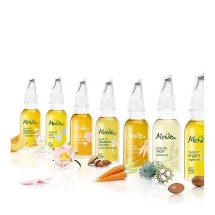 50mL MELVITA HUILES DE BEAUTE Huile de noyaux d'abricots  1 of 2 