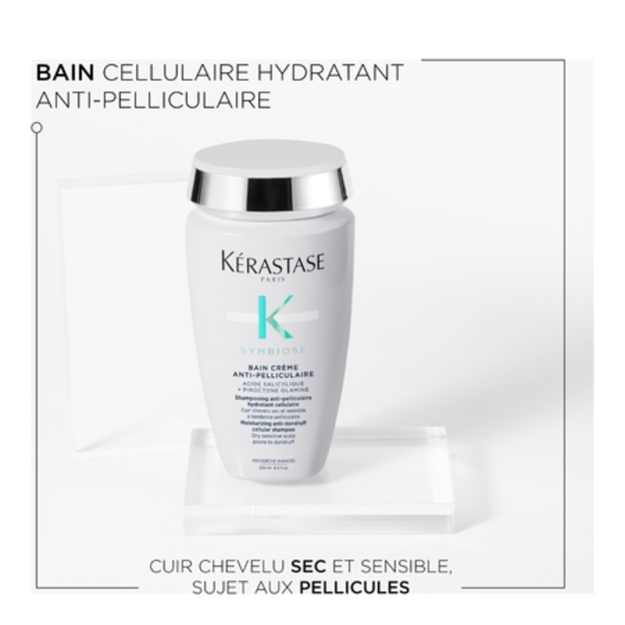 Shampooing bain crème anti-pelliculaire