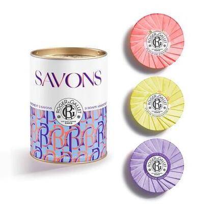  Roger & Gallet SAVONS Coffret 3 savons bienfaisants  1 of 2 