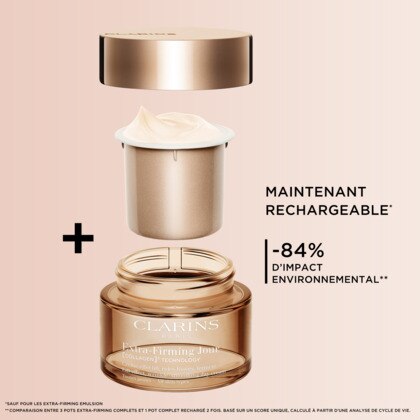 50mL Clarins EXTRA-FIRMING Jour peaux sèches - recharge  1 of 4 