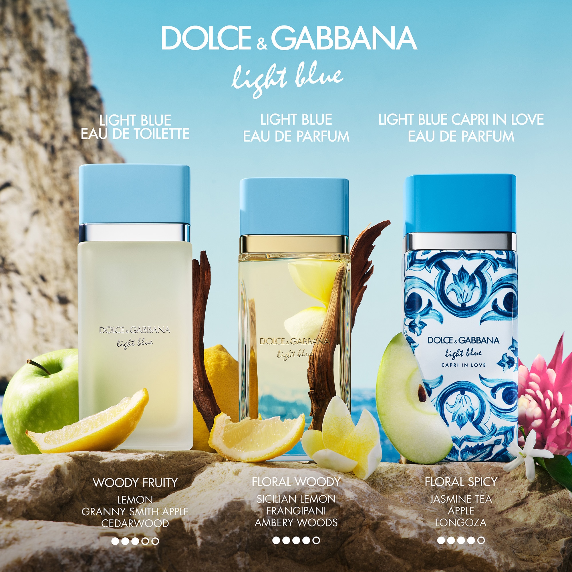 100ML DOLCE&GABBANA LIGHT BLUE Eau de parfum  1 of 4 