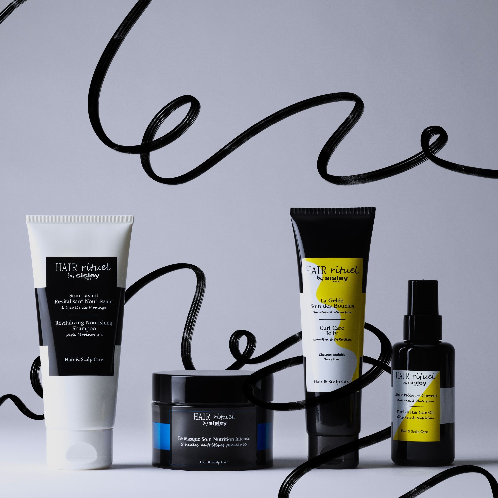 La gelée soin des boucles