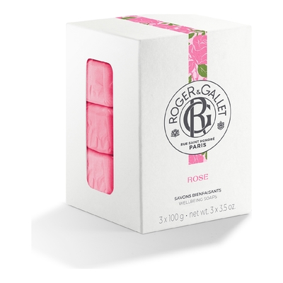 Roger & Gallet - Rose - Coffret Savons Bienfaisants