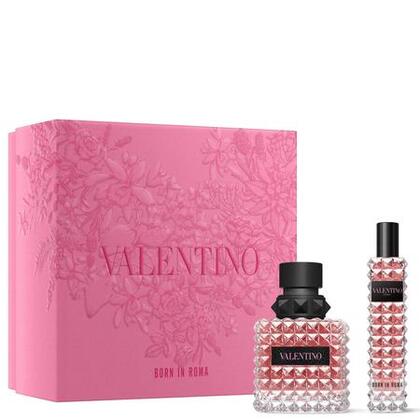  Valentino BORN IN ROMA DONNA Coffret eau de parfum + vaporisateur voyage  1 of 3 