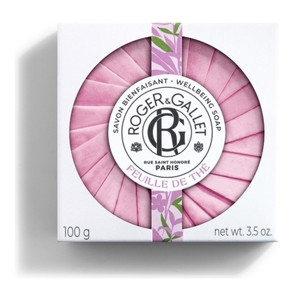 100G Roger & Gallet FEUILLE DE THE Savon bienfaisant  1 of 4 