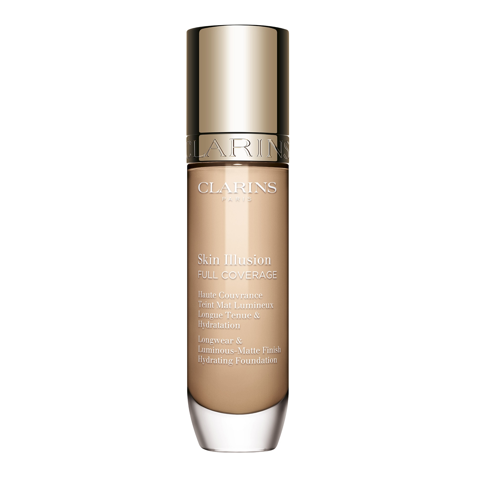 Clarins - Skin Illusion Full Coverage - Fond De Teint Haute Couvrance Mat Lumineux Longue Tenue - 103n