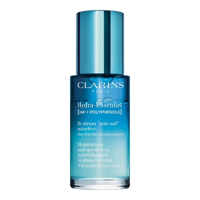 Clarins - Hydra-essentiel - Hydra-essentiel [ha²+ Polyphenols] - Bi-sérum « Anti-soif » Suractivé - 30ml