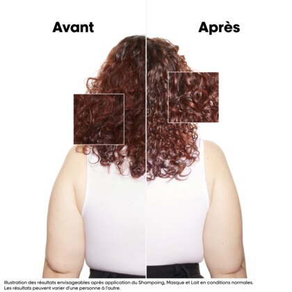 Lait sans rinçage pour cheveux colorés
