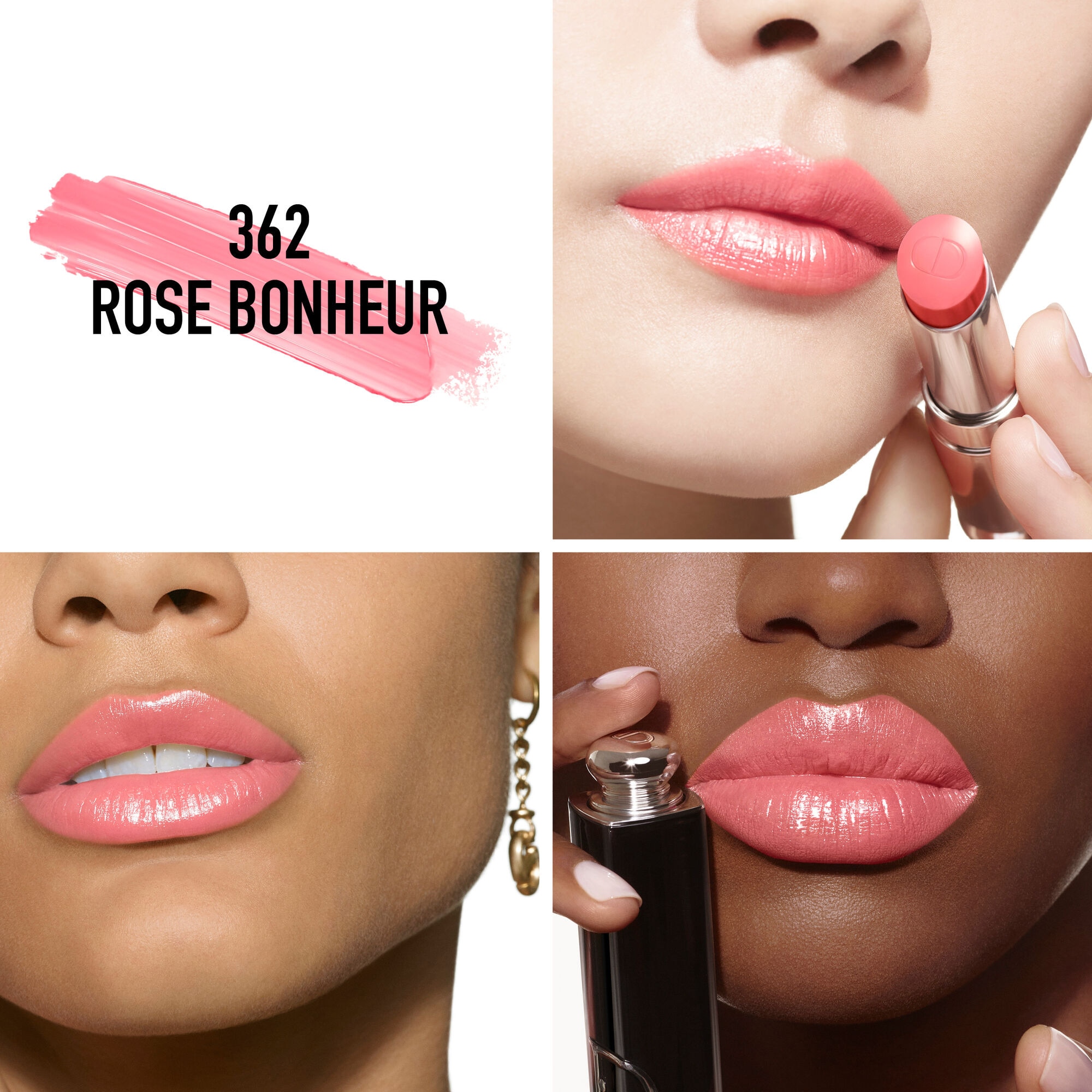  DIOR DIOR ADDICT Rouge à lèvres brillant - 90 % d'origine naturelle - rechargeable  1 of 4 
