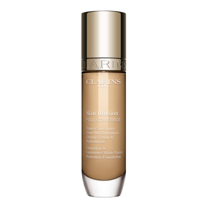 Clarins SKIN ILLUSION FULL COVERAGE Fond de teint haute couvrance mat lumineux longue tenue 1 of 4