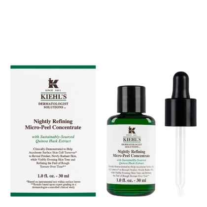 30ML KIEHLS NIGHTLY REFINING Gommage micro-peeling quotidien de nuit visage  1 of 3 